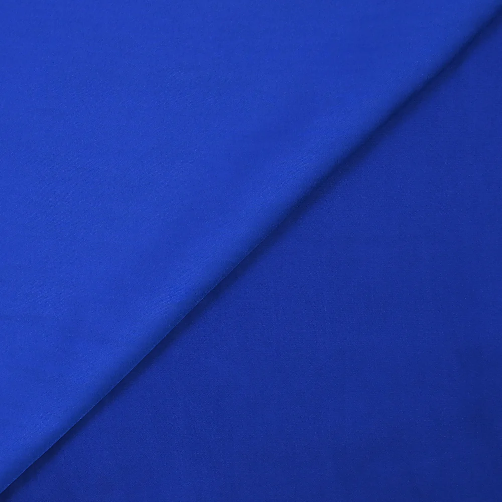 Polyester fluide satiné Alba bleu roi