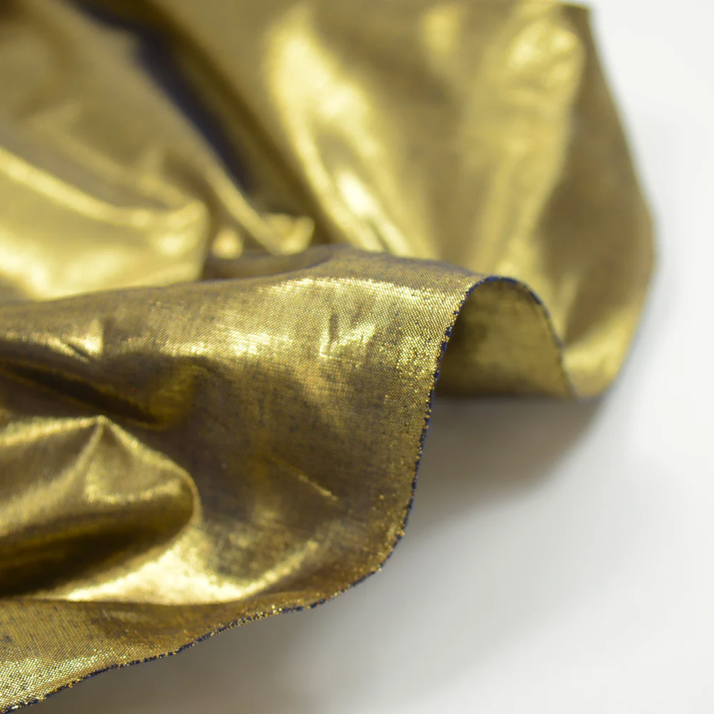 Polyester lamé plaqué or - Image 4