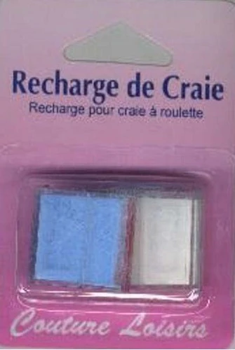 Recharge de craie pour craie à roulette