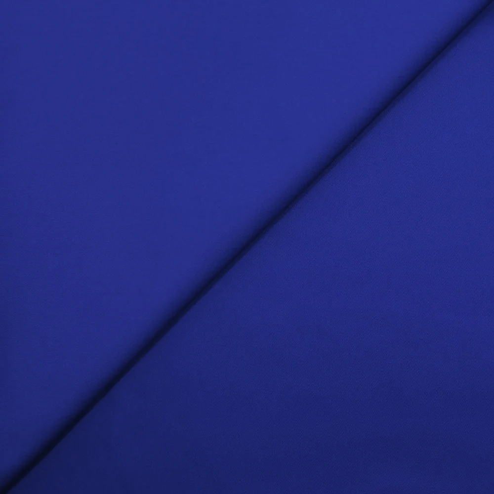 Satin de coton bleu roy