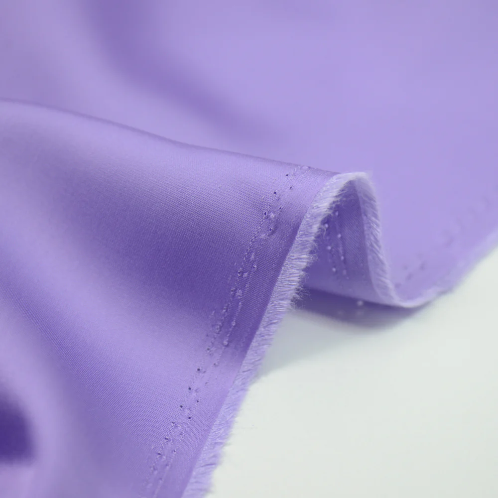 Satin viscose violet - Image 3