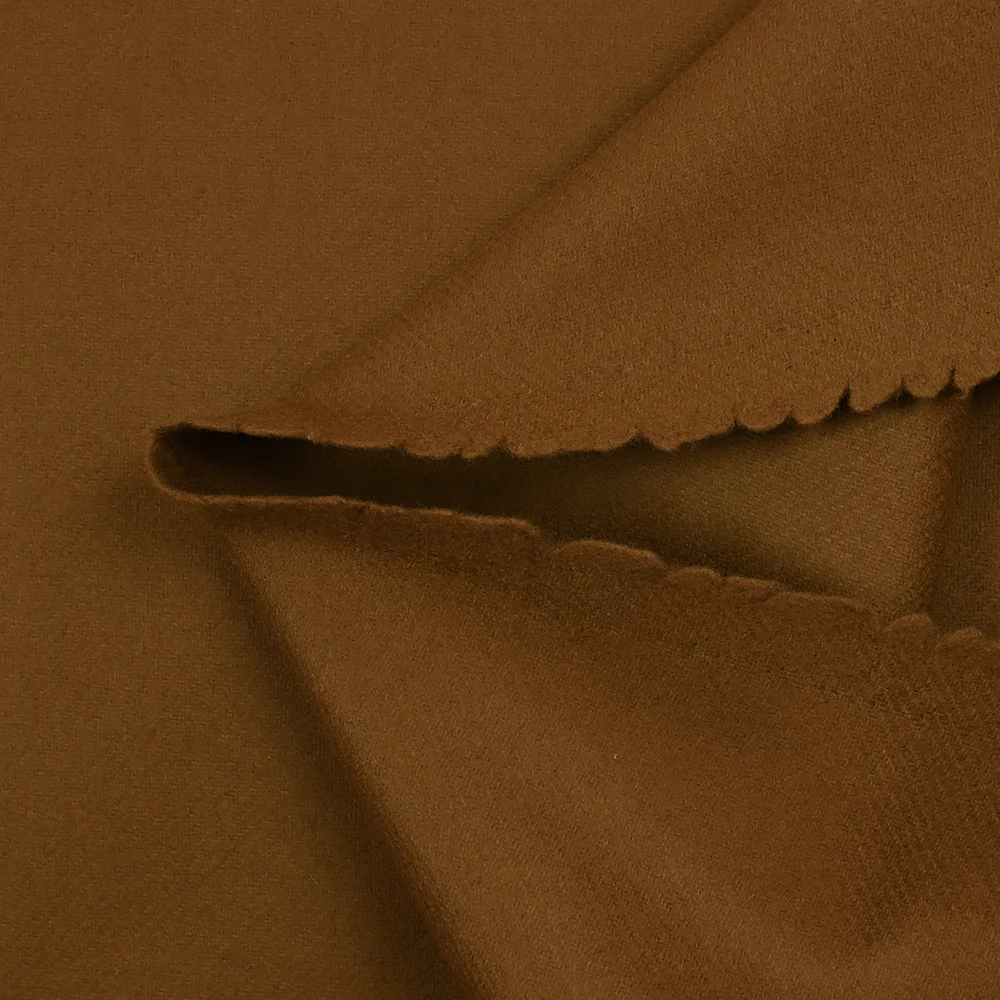 Sergé de laine noisette - Image 3