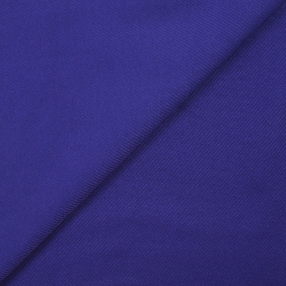 Sergé de viscose indigo
