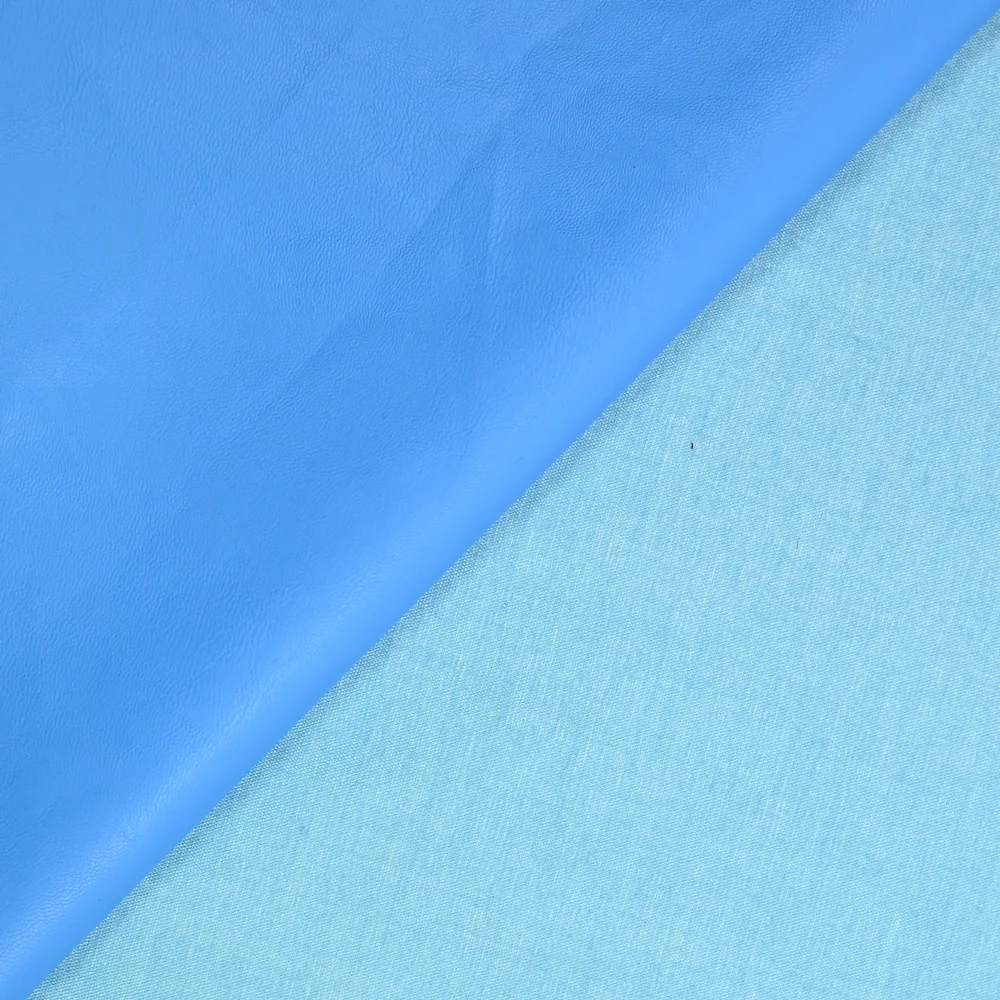 Simili cuir bleu - Image 4