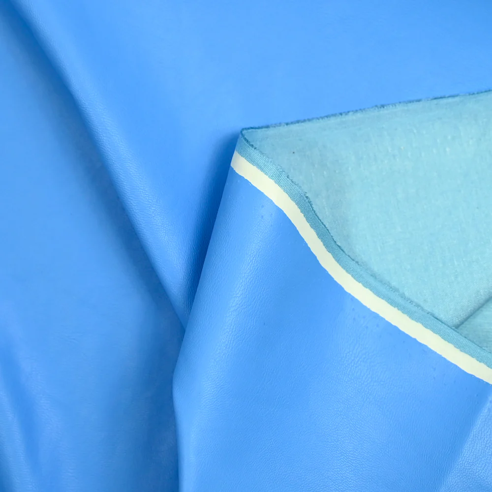 Simili cuir bleu - Image 5