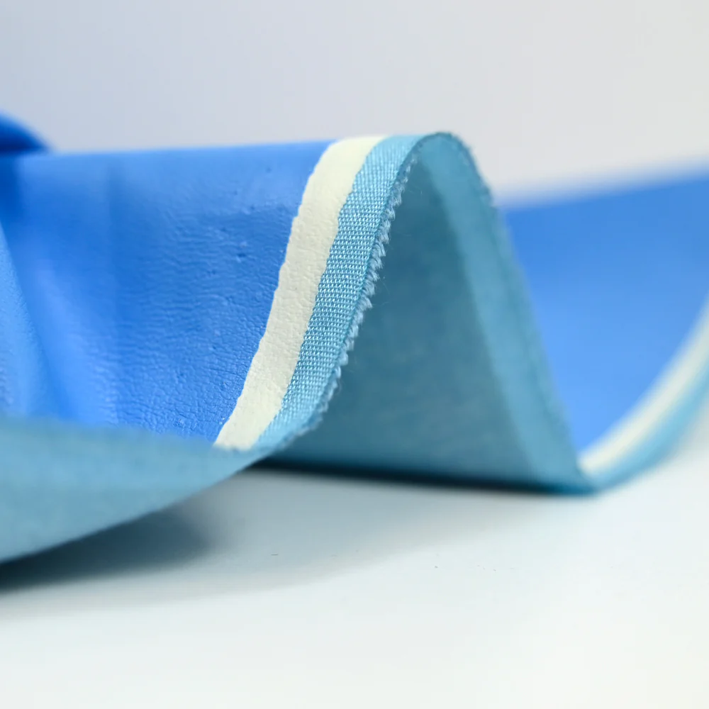 Simili cuir bleu - Image 6