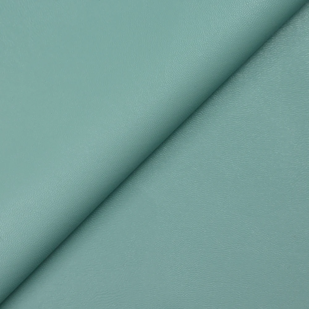 Simili cuir vert d'eau