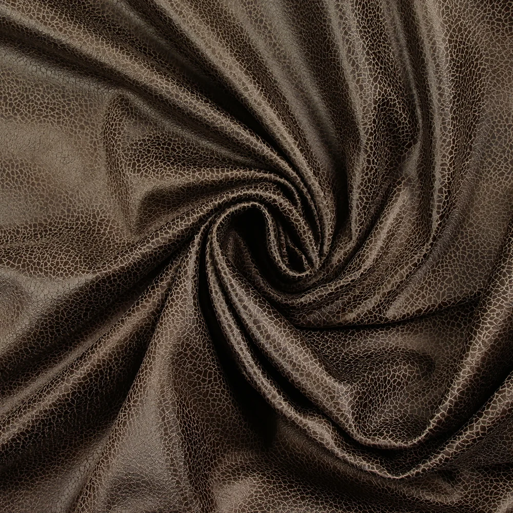 Suédine jersey aspect cuir Joakim chocolat - Image 2
