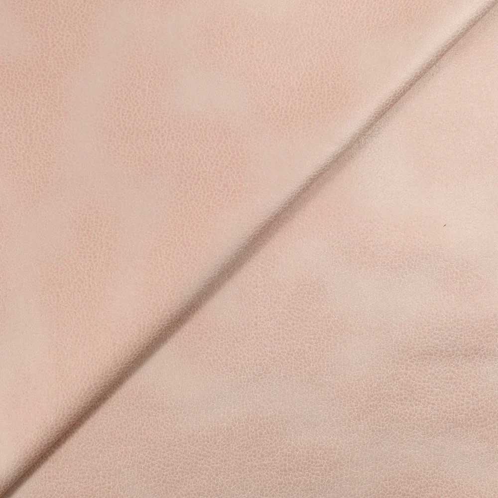 Suédine jersey aspect cuir Joakim rose poudré