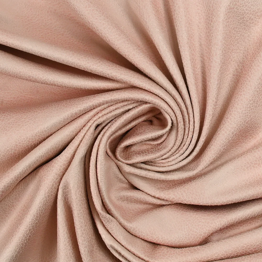 Suédine jersey aspect cuir Joakim rose poudré - Image 2