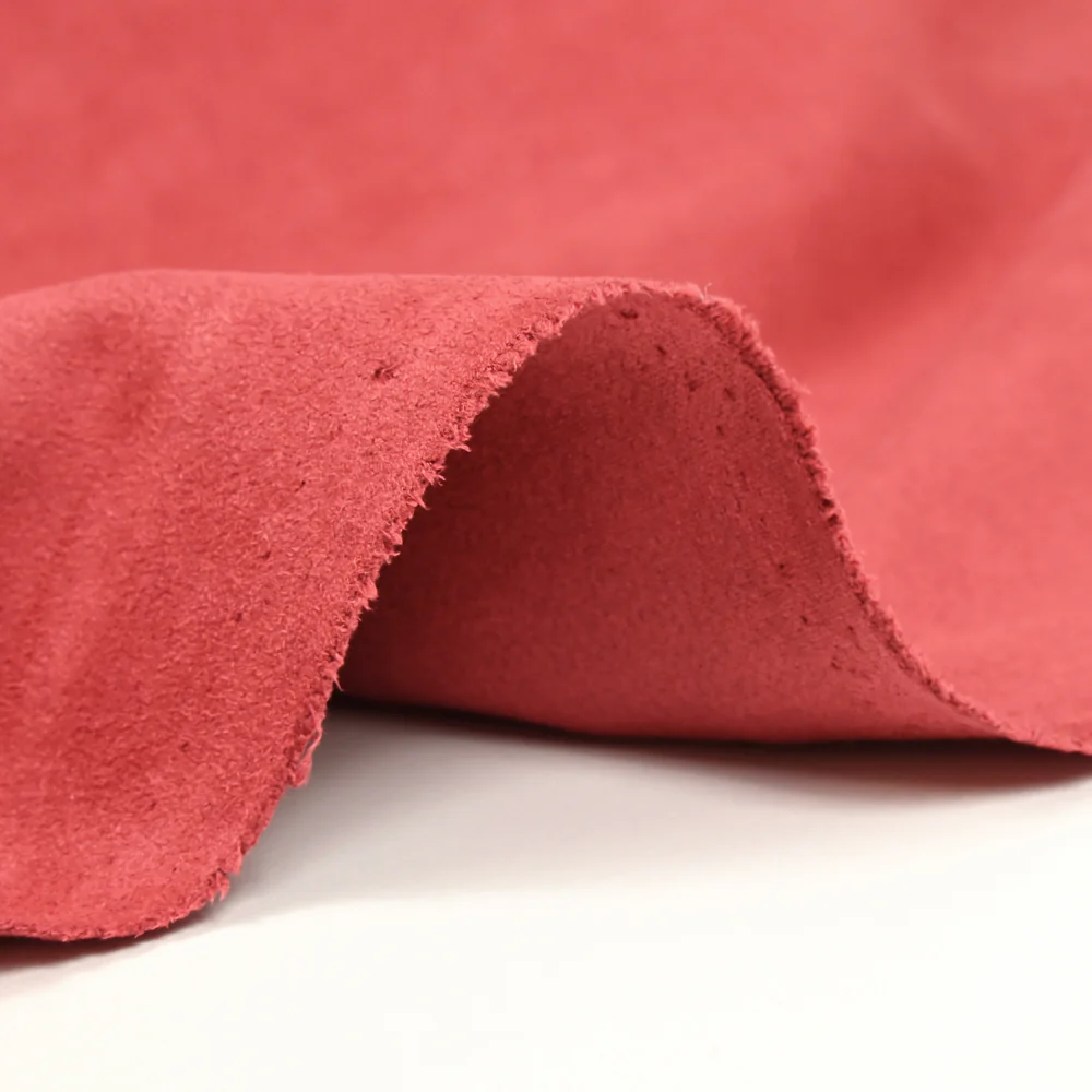 Suédine jersey rouge - Image 4