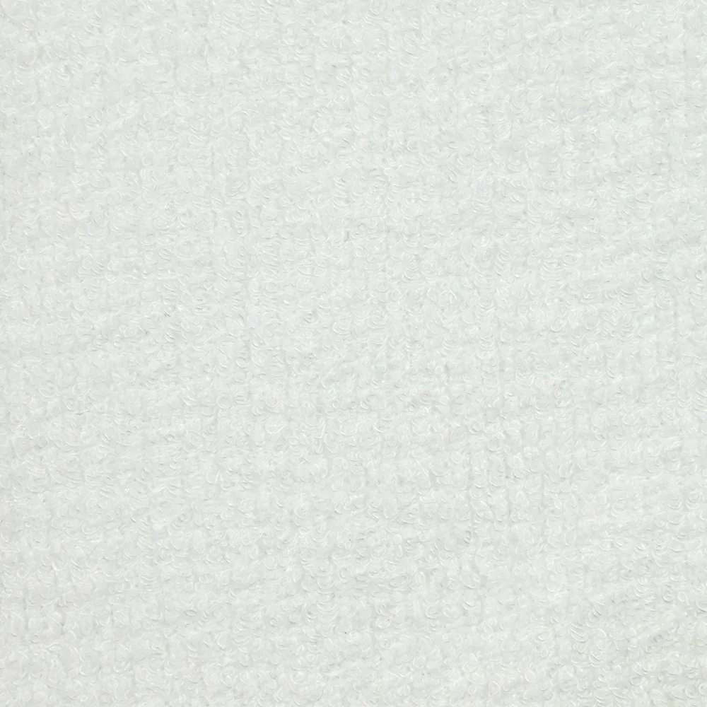 Tissu double face nid d'abeille éponge bambou blanc au mètre - Image 5