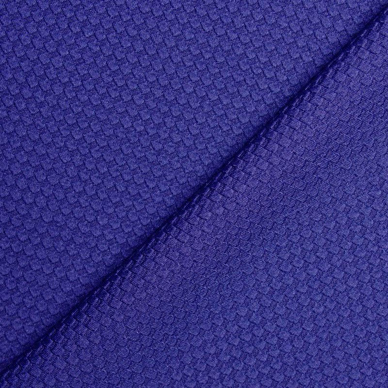 Jersey nid d'abeille bleu électrique