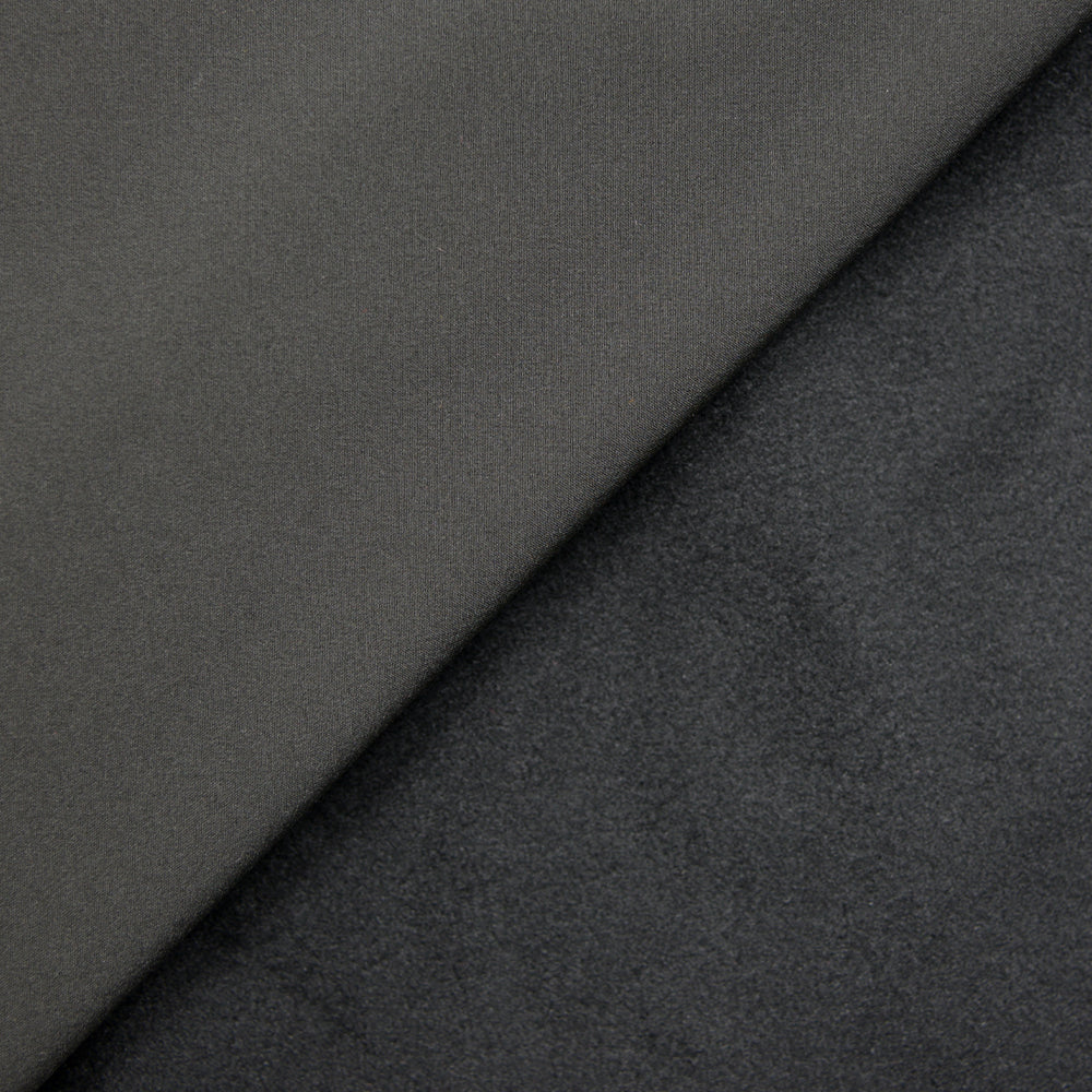 Tissu Softshell uni noir