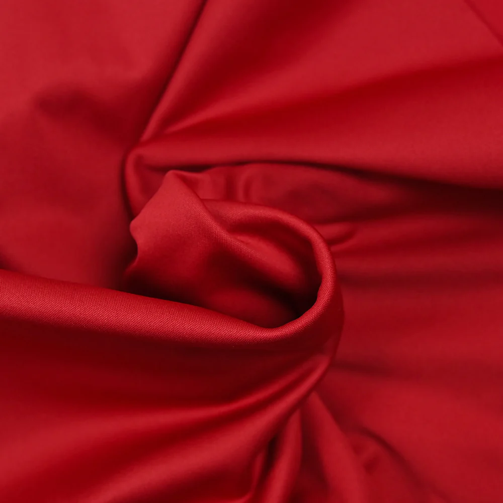 Tissu Softshell uni rouge - Image 2