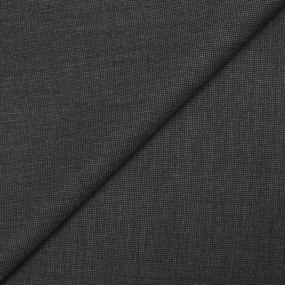 Tissu tailleur laine mélangée fantaisie Elise gris