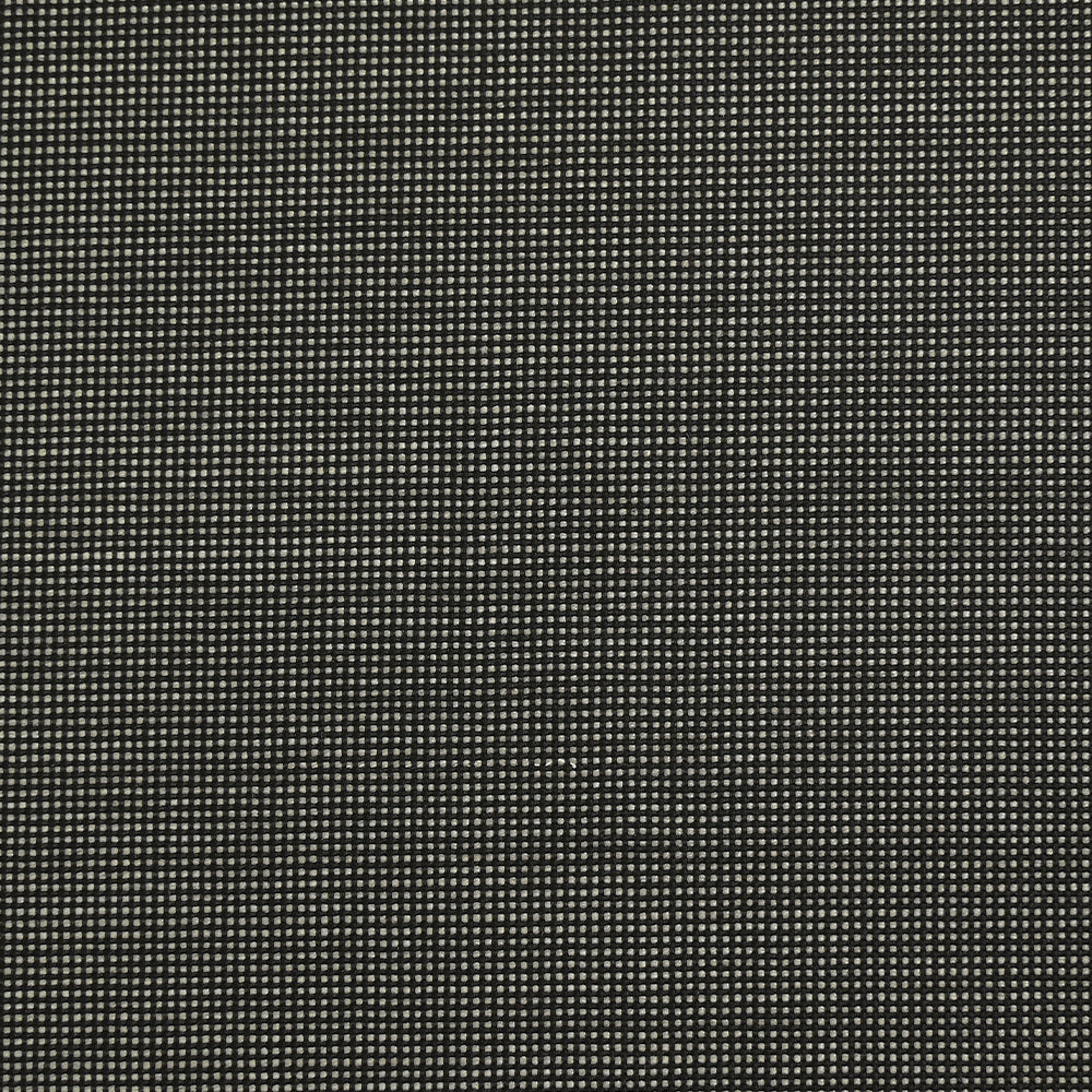 Tissu tailleur laine mélangée fantaisie gris clair fond noir - Image 3