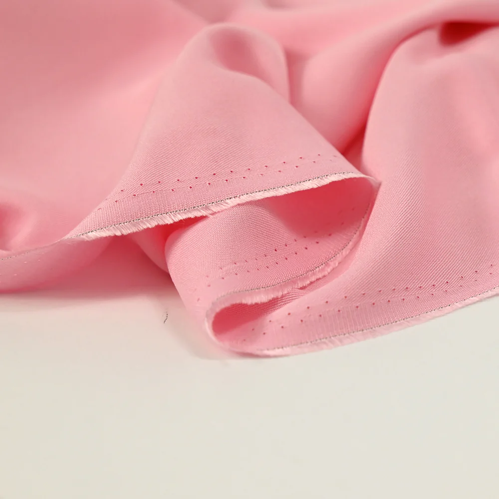 Twill de viscose rose clair - Image 4