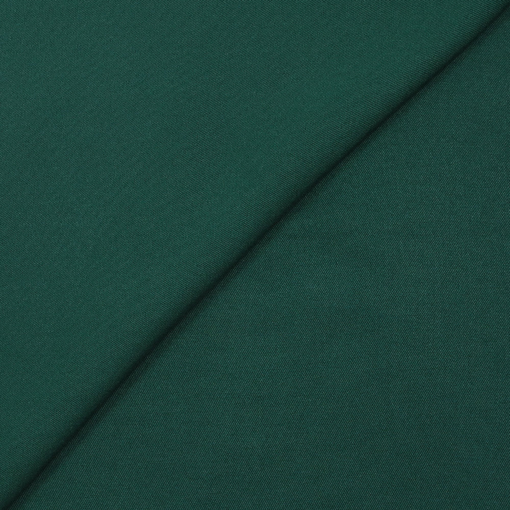 Twill de viscose vert forêt