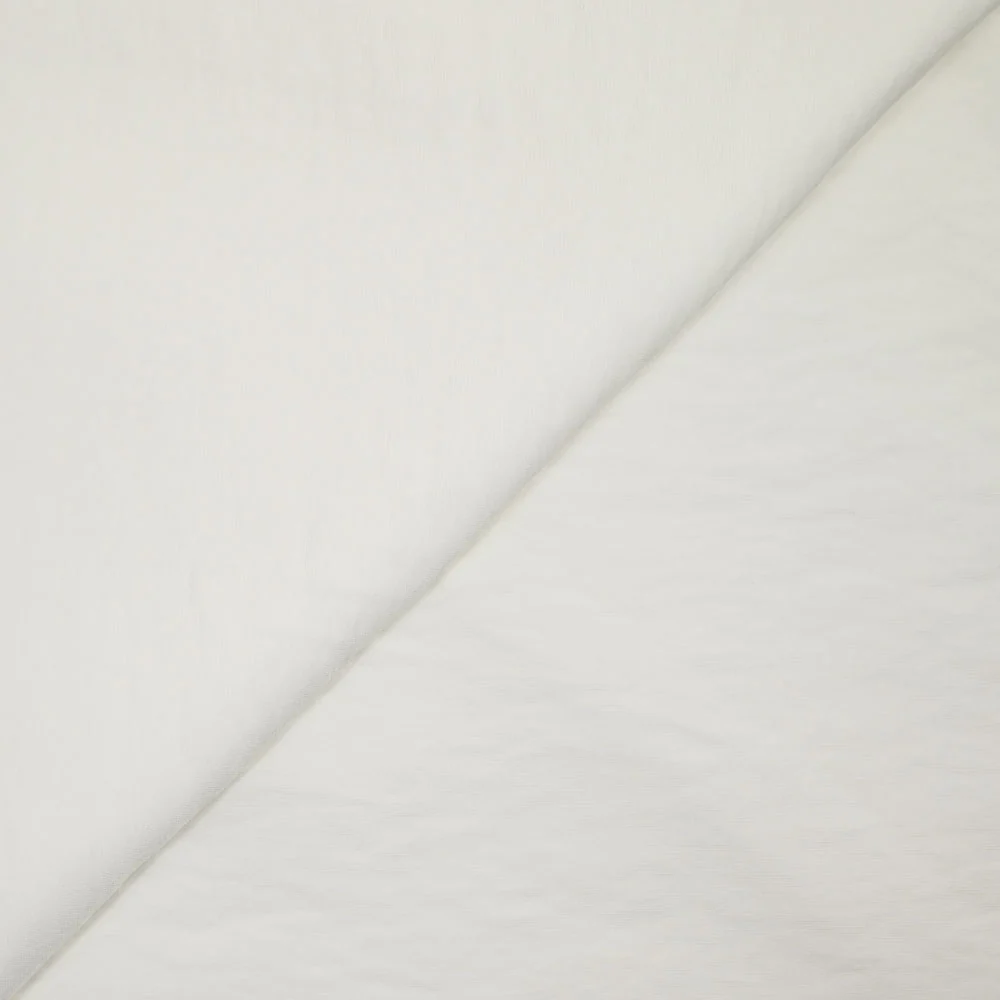 Twill polyviscose Rebecca blanc