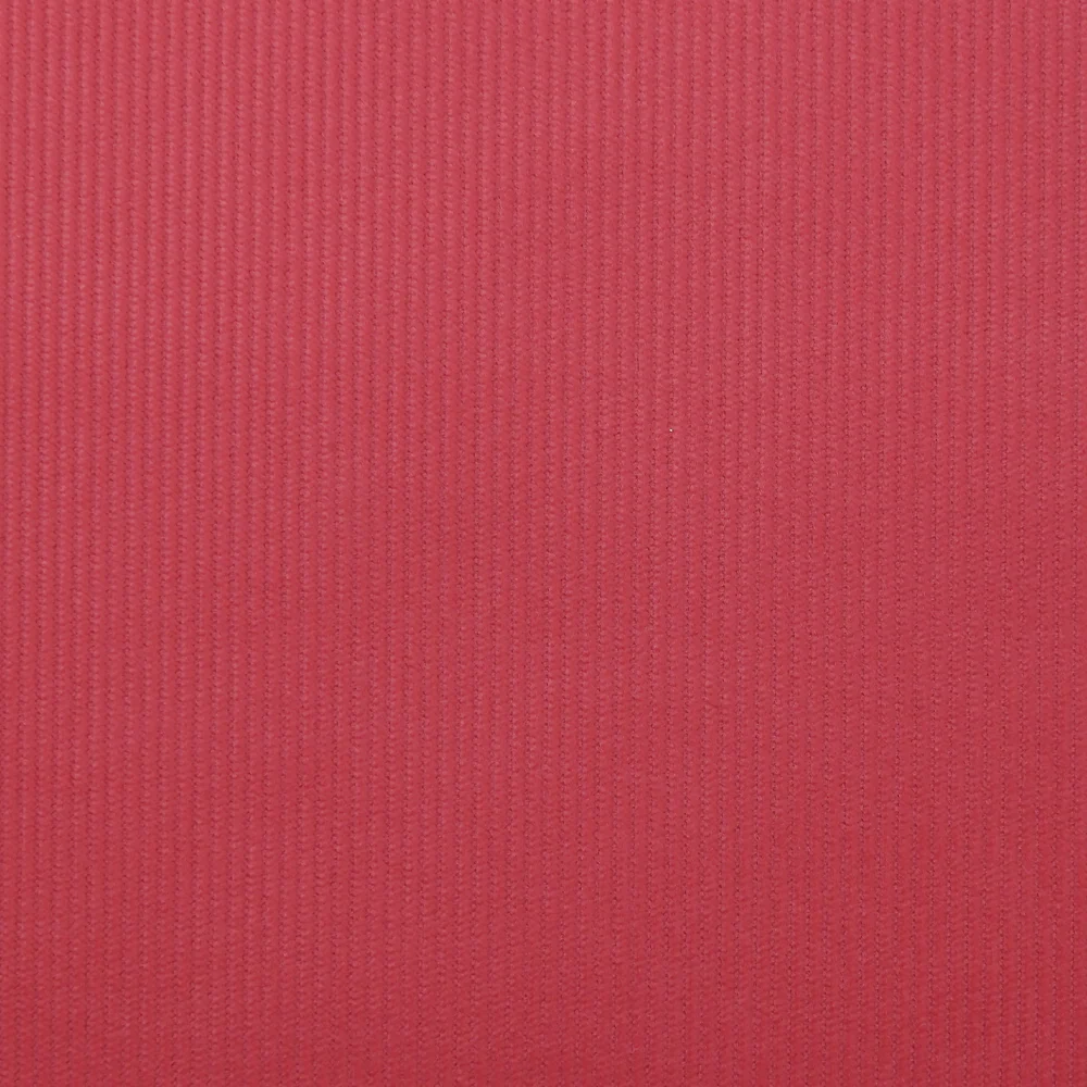 Velours côtelé de coton 2 mm rose framboise - Image 4