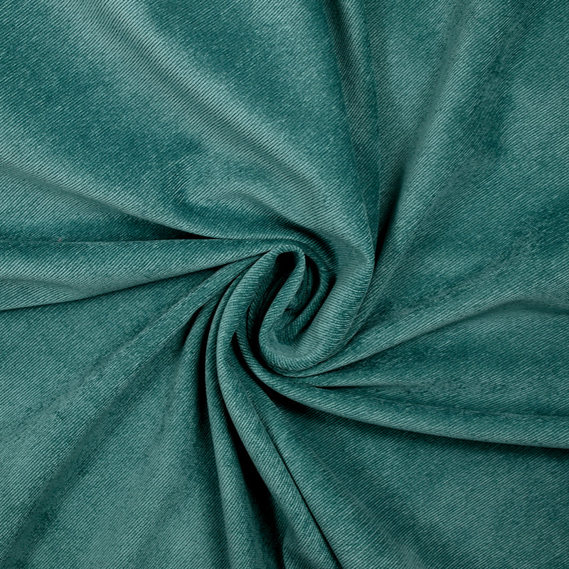Velours polyester fines côtes jade - Image 2