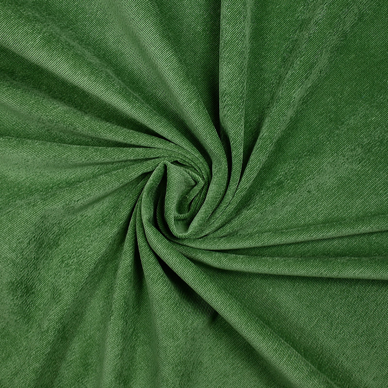 Velours polyester fines côtes matcha - Image 2