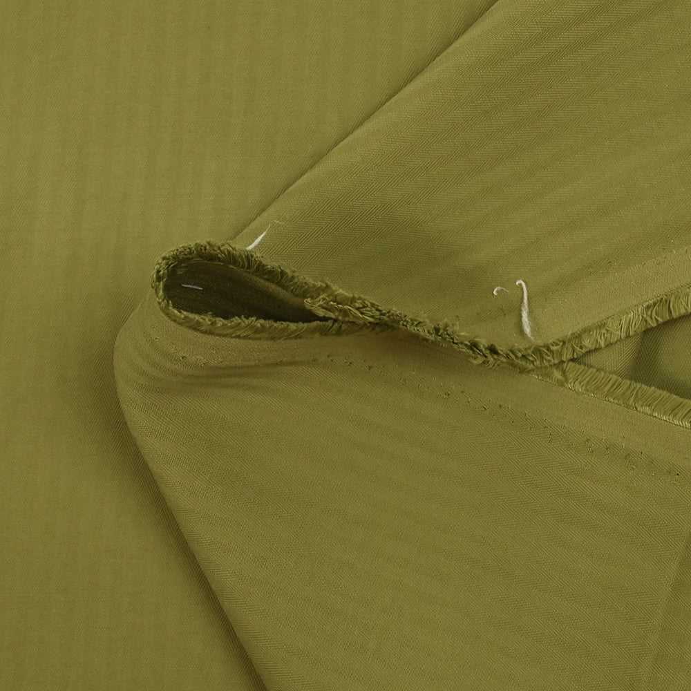 Viscose effet cupro chevrons matcha - Image 5