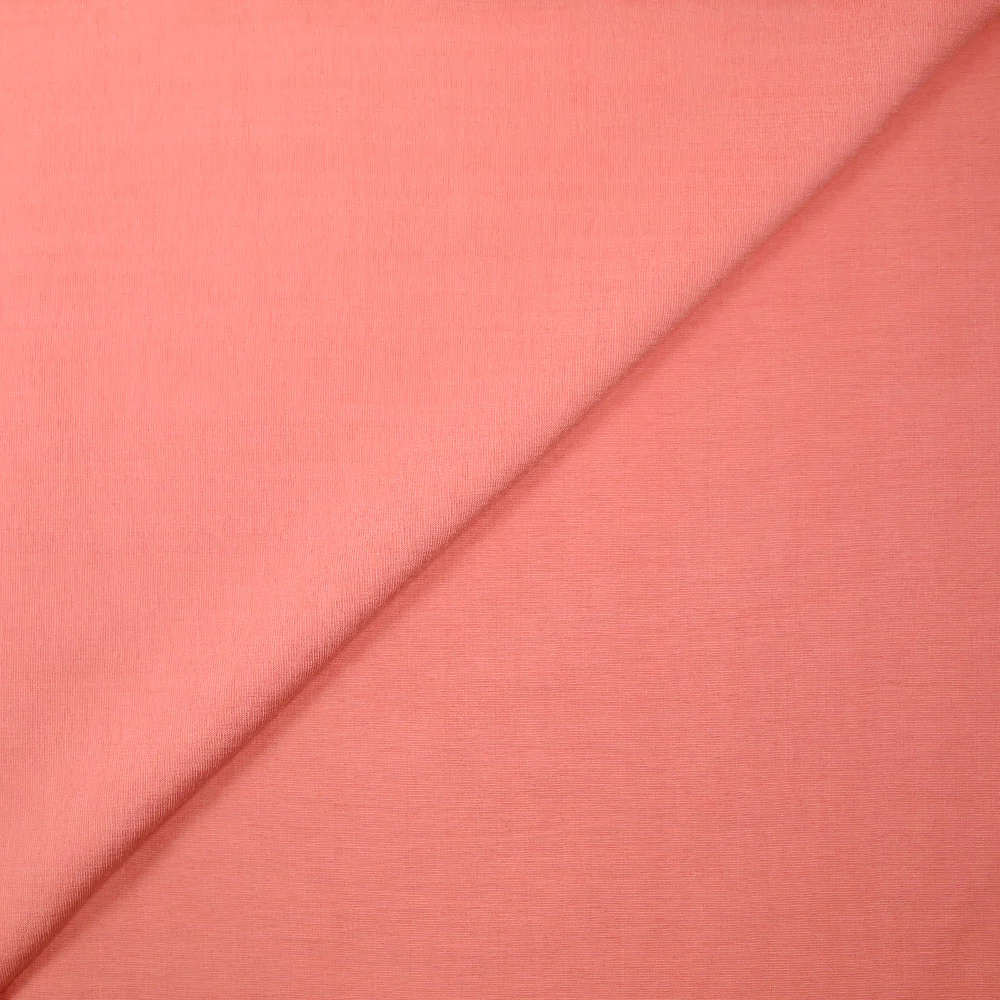 Viscose Laura unie saumon