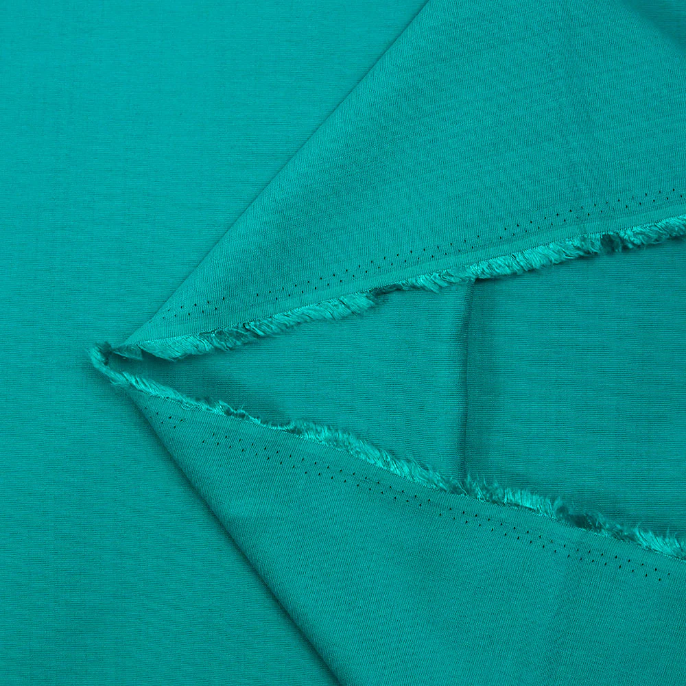 Viscose Laura unie turquoise - Image 3