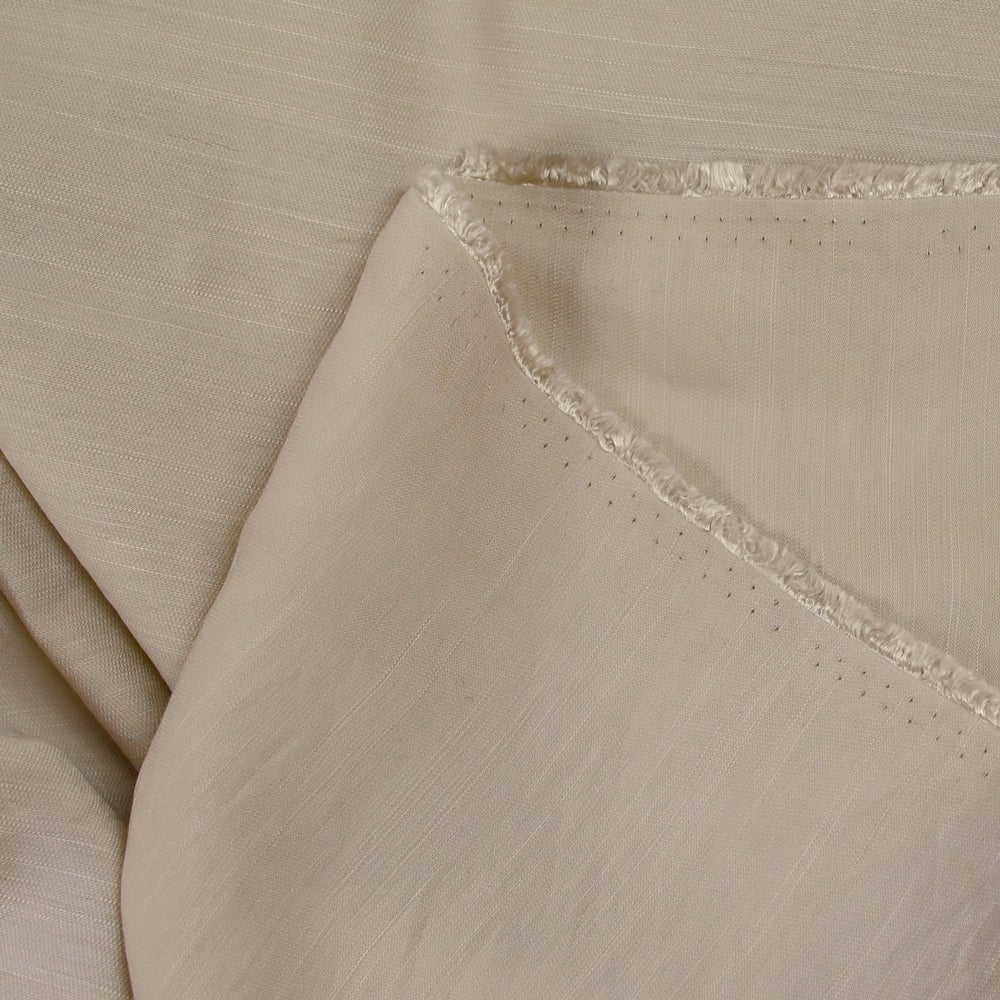 Viscose unie Andrea beige - Image 3