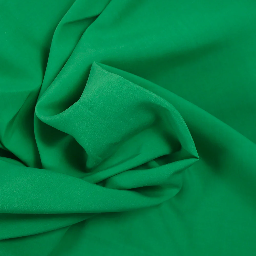 Viscose unie vert - Image 2