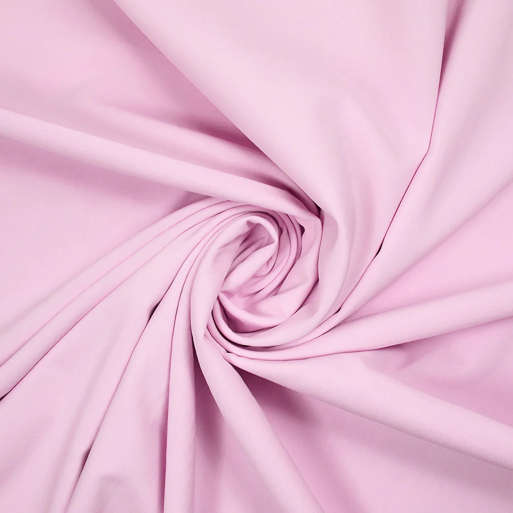 Voile de coton viscose Alma rose dragée - Image 2