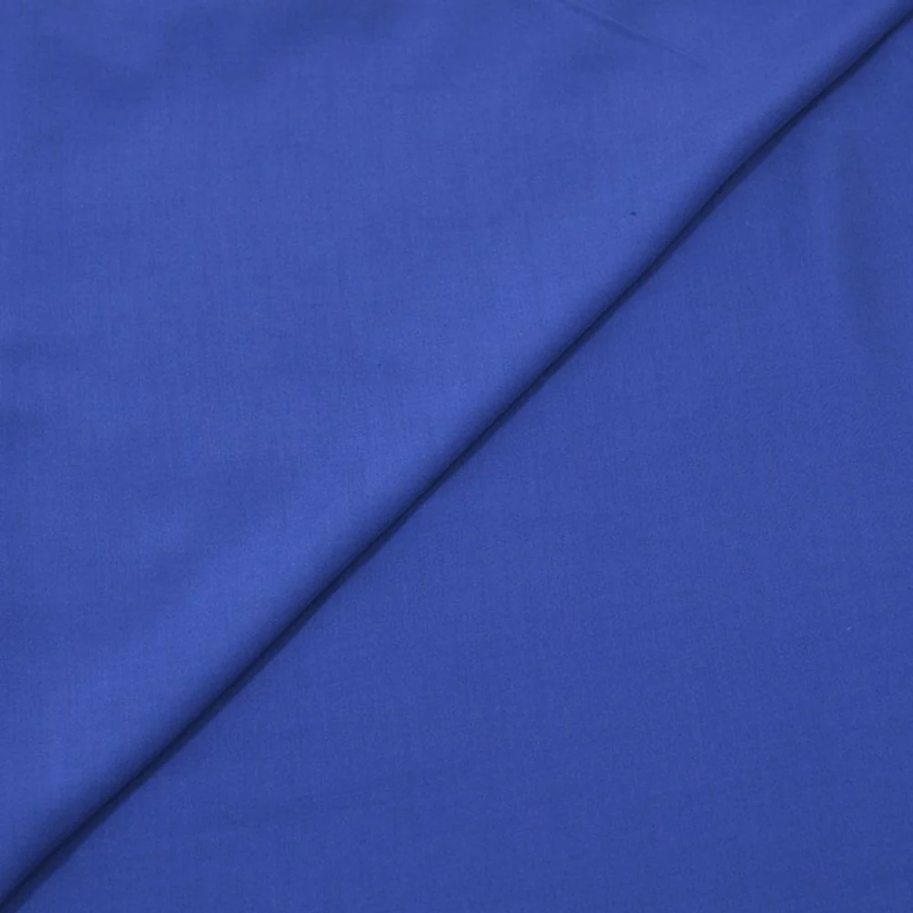 Voile viscose bleu outremer
